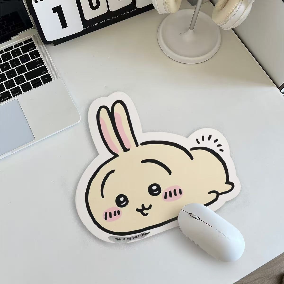 Leather Desk Pad - Chiikawa Cartoon Jiyi Usagi Hachiware Speziell