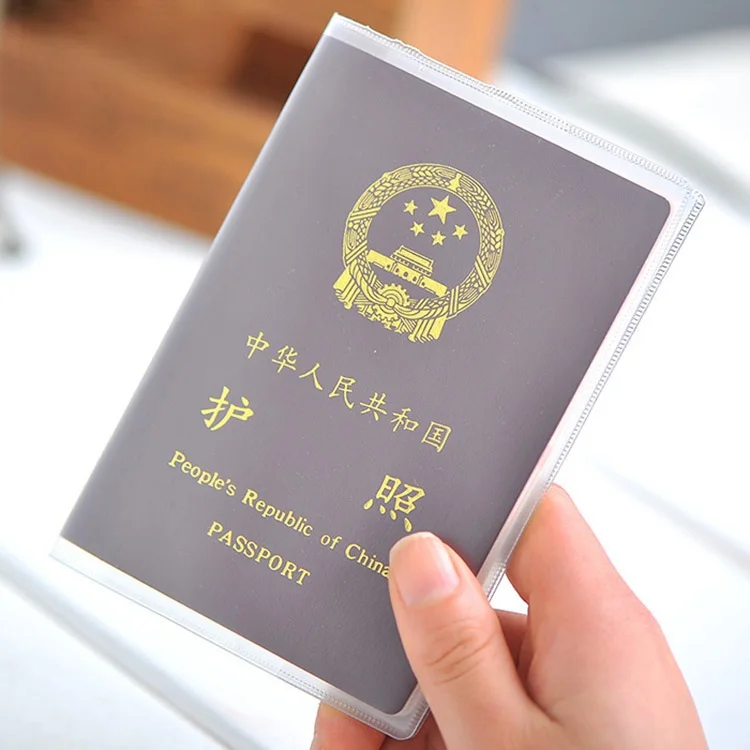 Index Card Holder - 3Pcs Neue Passport Schutzhülle Transparent Matt