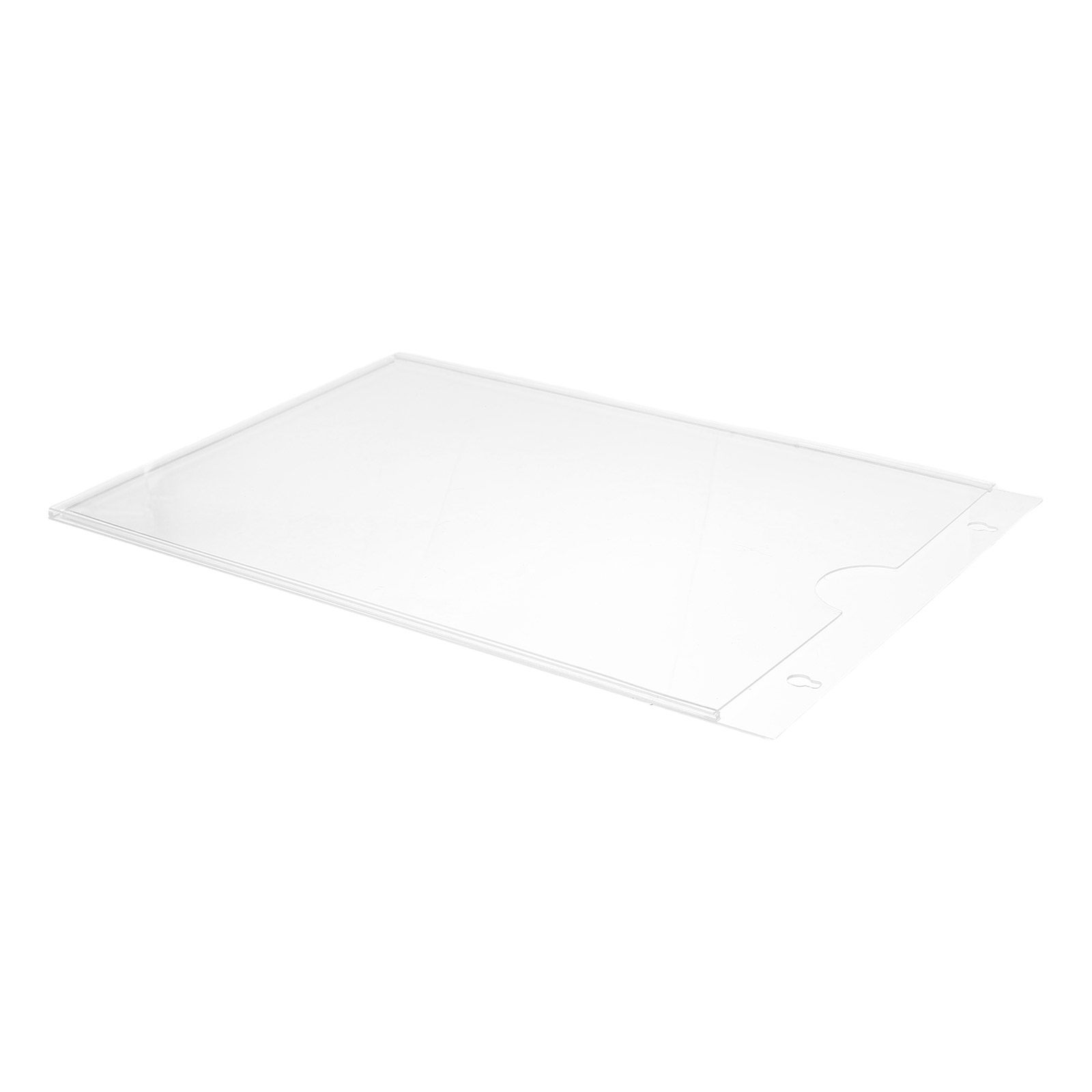 Magazine Holder Rack - Transparenter Wandmontierter Acryl-Magazin-Organizer, A4-Hängeregisterhalter, Büro- und