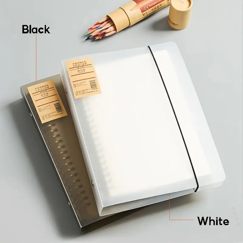 Binder A4 Lever - A5/B5/A4 Binder-Notizbücher, lose Blätter, austauschbare innere