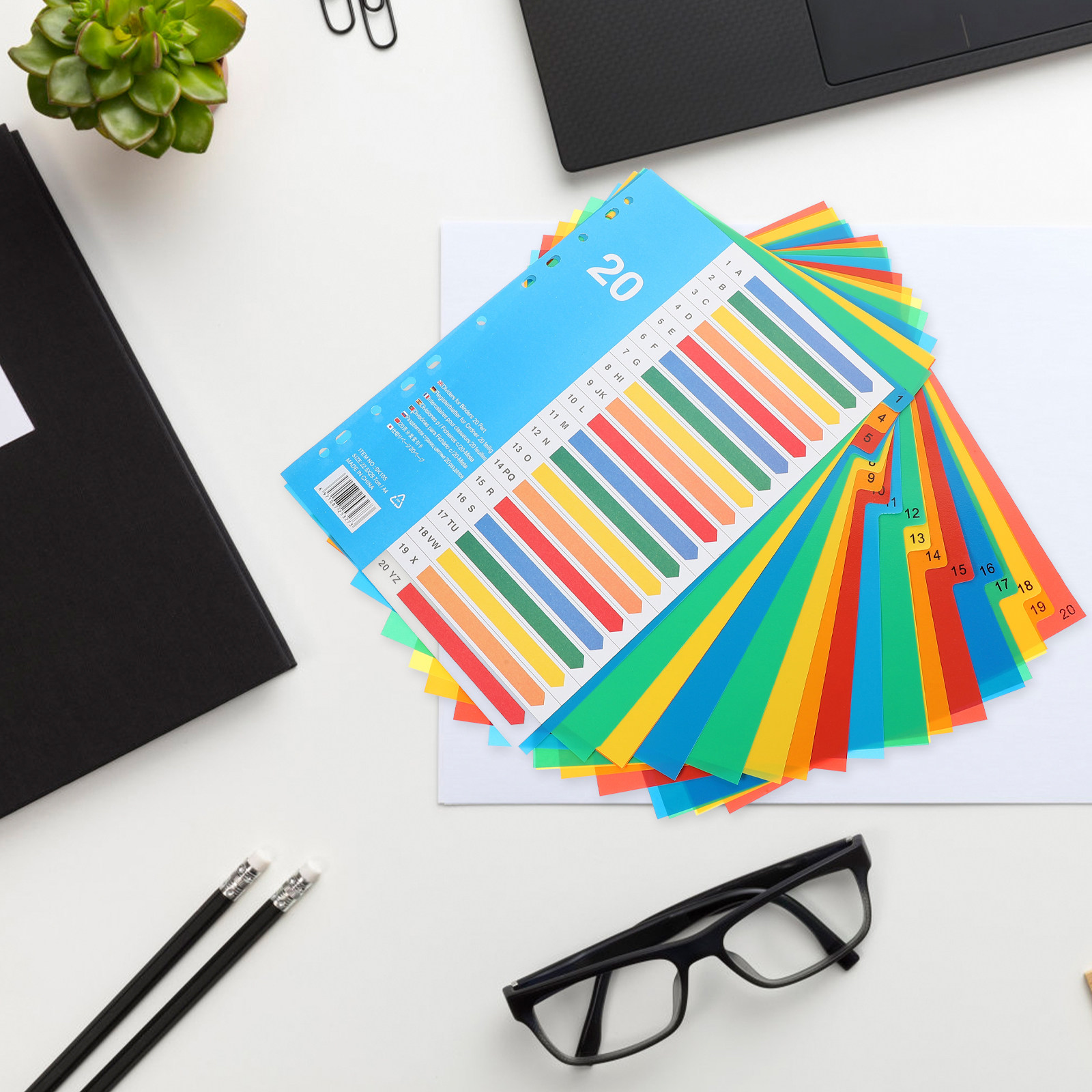 5 Stück Registerblätter aus fa – Tab Divider A4 Bewertung und Preis
