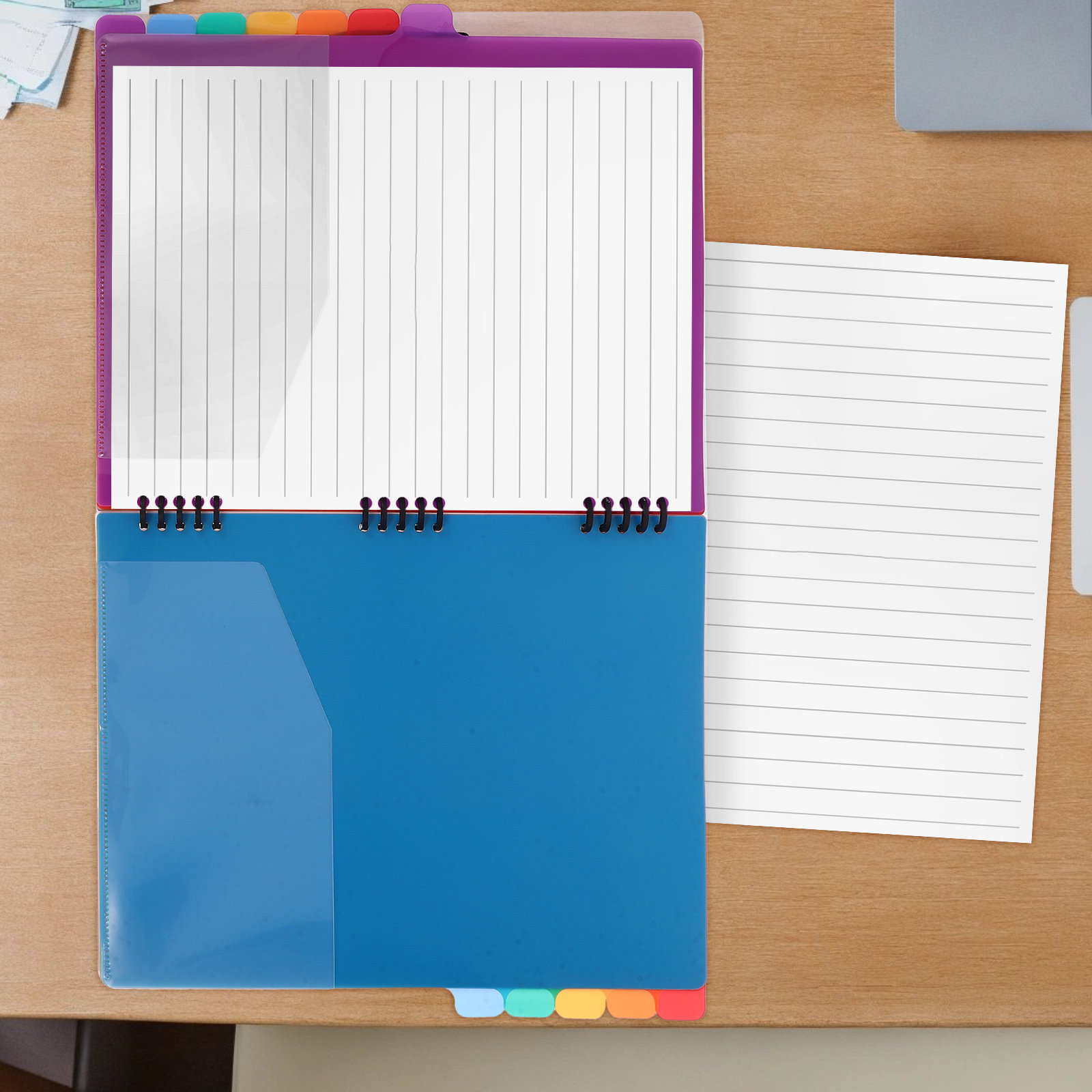 A4-Dokumentenordner mit farbig – Tab Divider A4 Bewertung und Preis