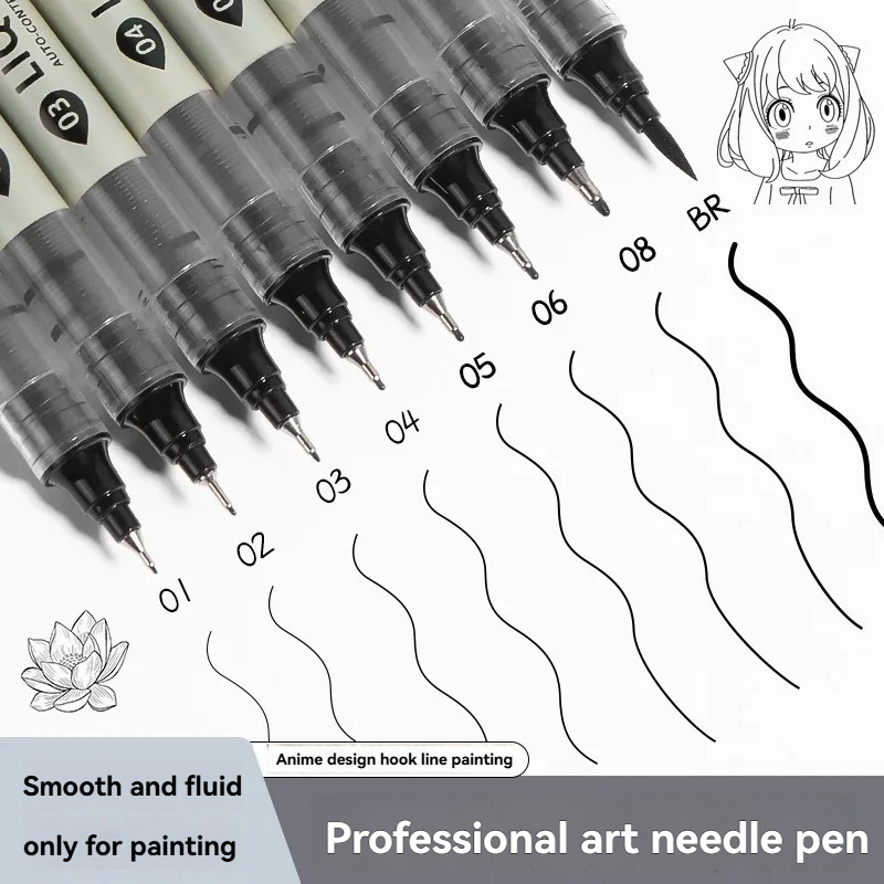 12er-Pack Schwarze Fineliner Z – Correction Pen Fine Bewertung und Preis