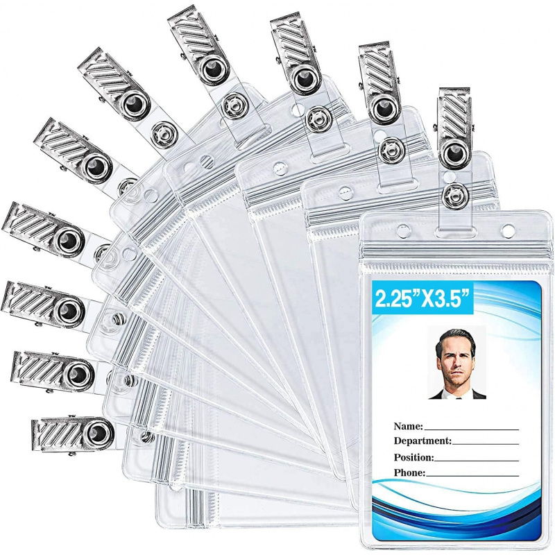Ausweishalter mit Metall-Badge – Index Card Holder Bewertung und Preis