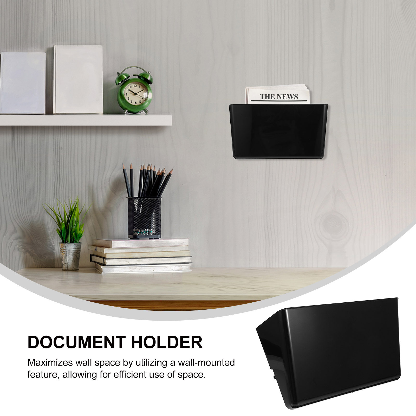 Wandmontierter Aktenorganizer  – Magazine Holder Rack Bewertung und Preis