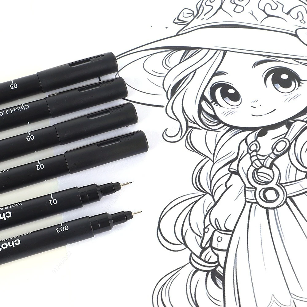 Schwarze Mikrostifte, 15 Größe – Correction Pen Fine Bewertung und Preis