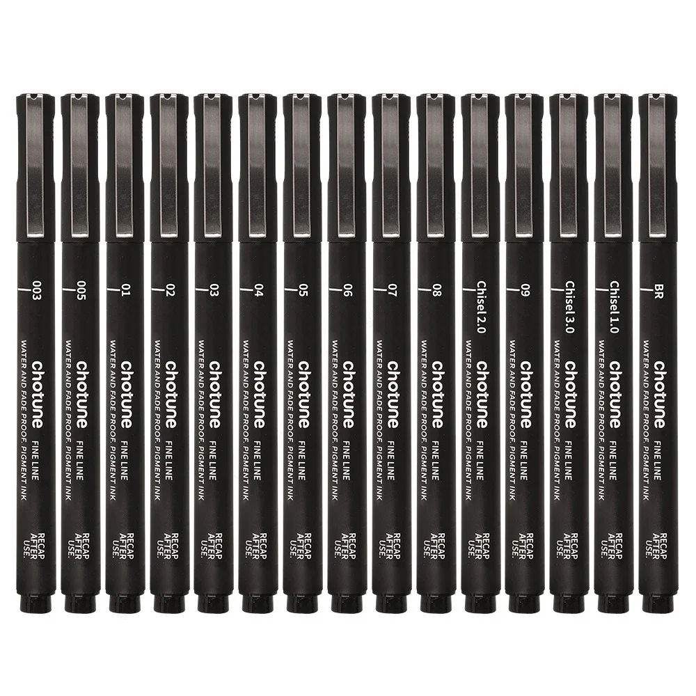Schwarze Mikrostifte, 15 Größe – Correction Pen Fine Bewertung und Preis