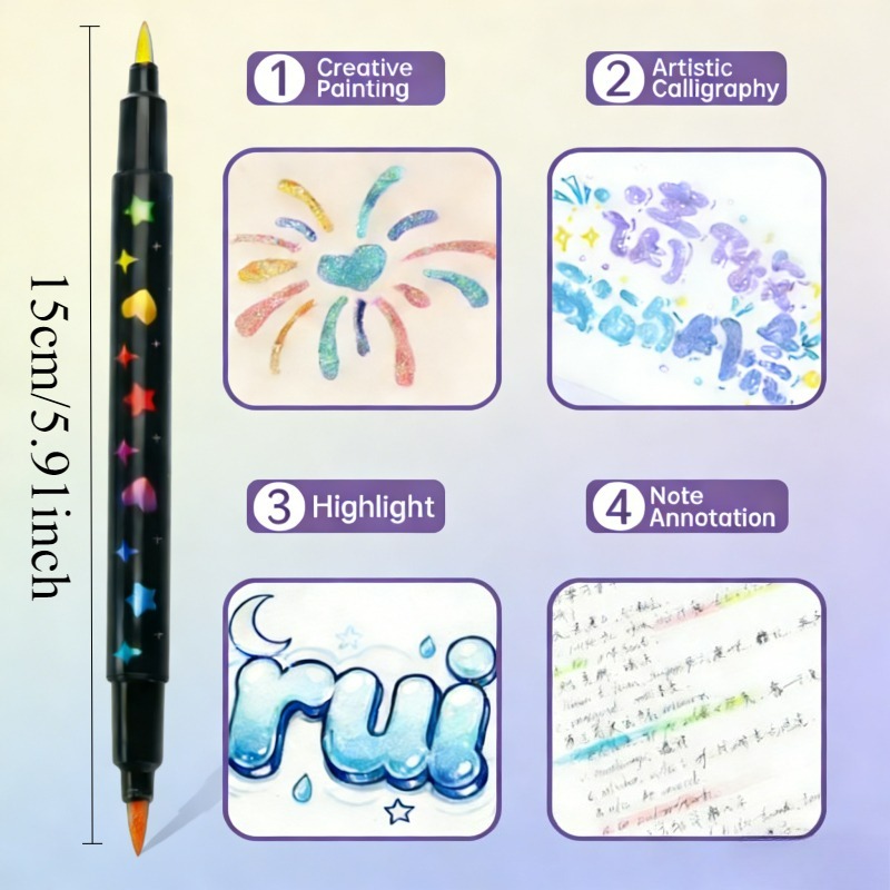 96/24 farbige doppelseitige Gl – Correction Pen Fine Bewertung und Preis