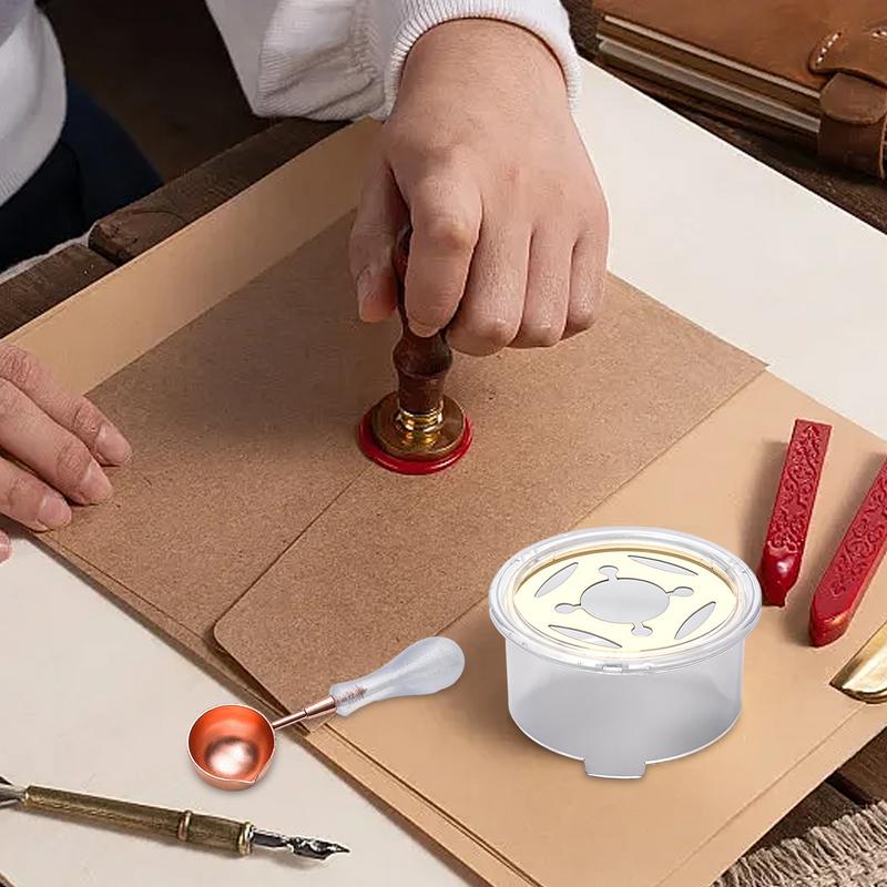 Siegelwachs-Set, Siegelwachs,  – Wax Seal Stamp Set Bewertung und Preis
