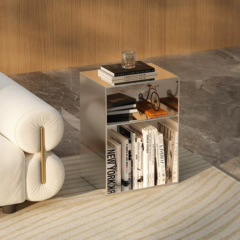 Edelstahl Mid-Century Couchtis – Magazine Holder Rack Bewertung und Preis